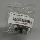 Jabsco 6303-0003-P, Nitrile, Drive Type 4, 6 Blade, 2 Diameter, 7/8 Width, 5/16 Shaft, Plastic Insert, Black
