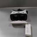 VR Headset with Bluetooth Game Controller for iOS Android, HD Lens Adjustable IPD & Focus for 3D Movies/Games, Compatible with 4.7-7 inch Phones