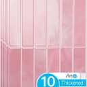 Art3d 11.4 x 9 Inch Heavy-Duty Peel and Stick Backsplash for Home Dcor, 10-Pack Vinyl Wall Tiles for Kitchen Countertop, Pink Marble