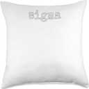 Clean Queen Throw Pillow (18x18)