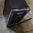 maisee Wine Fridge Dual Zone,18 Bottles Wine Cooler Refrigerator Chiller Upper Zone 46f-54f Lower Zone 54f-65f for Red White Wine Champagne in Home Office Bedroom Countertop （18 Bottles,Black