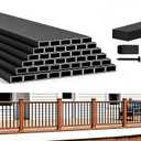 50 Pack 32.25" Deck Balusters，Stainless Steel Deck Railing Kit