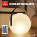 Globe Outdoor/Indoor Lantern Remote control Rechargeable