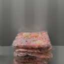 Tigeen 6 Pcs Flower Wall Panels 3D Silk Rose Floral Decorative Faux Flower Wall Background for Wedding Home Decoration Background Shop Party Photo Arrangement(Red,24 x 16 Inch)