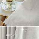 MAIHER Total Blackout 72'' W Pinch Pleated Curtain with Hooks Tieback, Thermal Insulated Linen Textured Pinched Pleated Drape for Sliding Patio Door, Greyish Beige, 1 Panel, 72'' W x 84''L