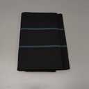 Abdominal Binder Post Surgery - Elastic Belly Band Compression Stomach Wrap Tummy Tuck Belt - Skin Friendly, Breathable, Soft - 3 Panel - Black (Size L) (Large (45"-60"))