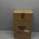 Handwoven Water Hyacinth Scalloped Hanging Basket, Wall Basket Hanging for Flowers Front Door Entryway, Living Room Scalloped Dcor Wall Hanging Baskets 16" x 10" x 7", Boho Hanging Storage (Natural)