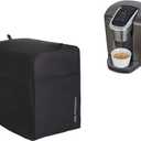 YELAIYEHAO Single Serve Coffee Makers Cover for Keurig Coffee Maker (black, 14"X10"X15")
