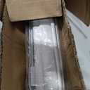 LazBlinds No Drill Cordless Roman Shades for Windows, 32" W x 60" H, White
