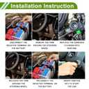 No.D1469G/924-713/88965342 Ignition Lock Cylinder for Chevrolet Silverado 1500 3500 01-06 Silver Tone Front Ignition Switch Cylinder Lock Metal 1 Set