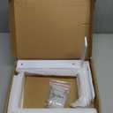 White Heavy Duty Shelf Brackets 10 Inch, 10 Pack Floating Shelf Brackets, L Wall Shelf Bracket for DIY Decorative with Mounting Hardware, L 10" x H 6" x W1.5"