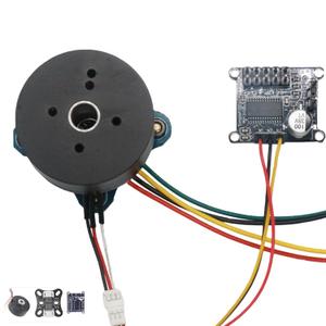 2804 Brushless Outrunner Hollow Shaft DC Motor Kit with AS5600 Magnetic Encoder & SimpleFOCmini Driver Board for Gimbal Drones and Drones
