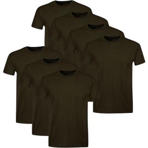 Hanes Packs, Stay-Tucked Soft Cotton, Best Undershirts for Men, White Asstd Multipacks, Black-7 Pack, X-Large
