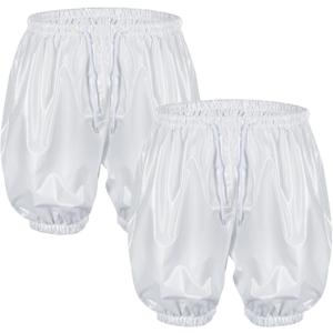 Nuanchu 2 Pcs Unisex Washable Adult Diaper Cover Reusable Leakproof Incontinence Underpants for Incontinence Supplies 
(Medium Size)