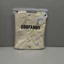 COOFANDY Men's Linen Vest Casual Linen Slim Fit Suit Vests Dress Waistcoat Wedding Business Prom (XX-Large, Beige)