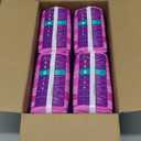 Poise Incontinence Pads & Postpartum Incontinence Pads, 3 Drop Light Absorbency, Regular Length, 120 Count (4 Packs of 30), Packaging May Vary