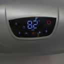 NEW Touch Screen - 1500 Watt ~ Infrared Space Heater ~ Wall Mounted ~ Wifi Enabled Grey with WIFI (Gray)