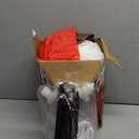 Christmas Inflatables Outdoor Decoration, Cute 6 FT Snowman Gingerbread Christmas Decorations, Build-in LEDs, Stable Christmas Blow Ups Yard Decorations for Holiday Indoor Xmas Party Garden Lawn Dcor