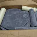 Cat Tree with Cat Condo and Big Hammock, Grey