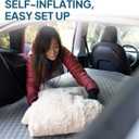 Lost Horizon Air & Foam Camping Mattress for Tesla, Self Inflating Sleeping Pad with Air Pump, 4.5" Thick, R-Value 13, Model Y