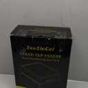 Couch Armrest Table with Removable Multi-Scene Wooden Tray, 13.78"x9.84" Pine Wood Sofa Arm Tray Clip on Arm Rest Table for Couch with 2 Cup Holders 2 Drawers 1 Phone Holder for Eating and Drinking