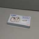 2 Pack 40 oz Flip Straw Leak Proof Lid for Stanley H2.0 Quencher, Stanley Lid Replacement 40 oz for Stanley Cup Accessories ProTour, No Spill Proof Straw Cover for Stanley (Cream & Rose Red)