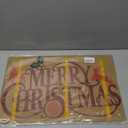 christmas metal wall decor - merry christmas neon sign for indoor wall, festive cuadros de navidad para pared (Large)