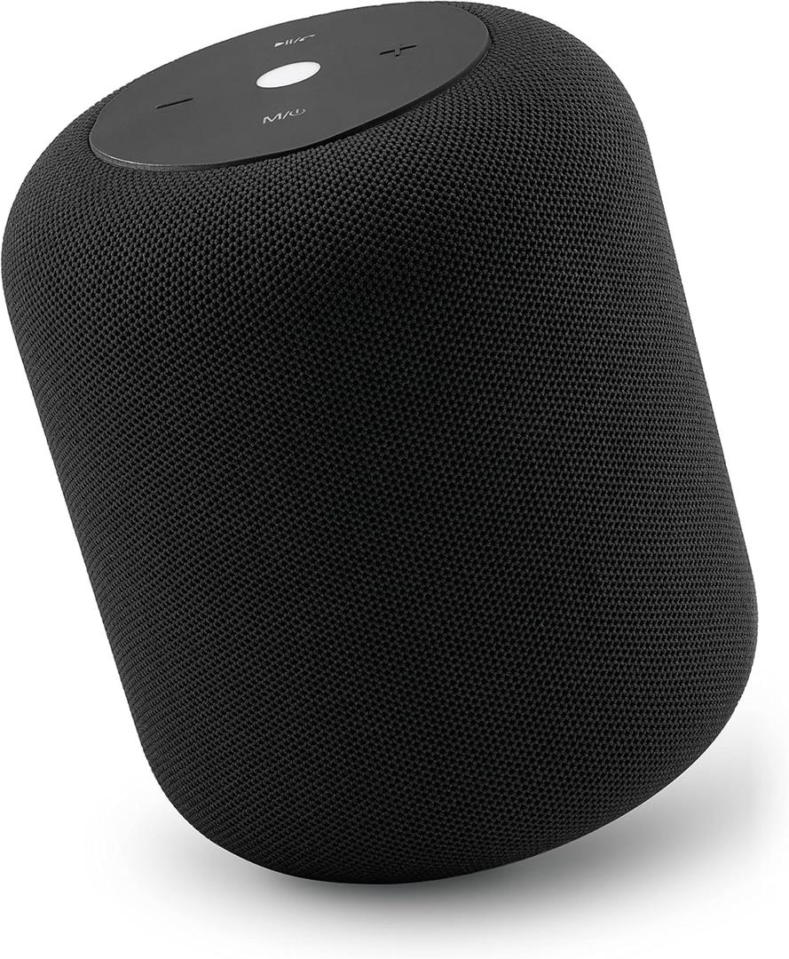 Coby Veranda Bluetooth True Wireless Speaker | Fabric Cylinder-Shaped Portable Speaker | TWS Stereo Sound, FM Radio, & Hands-Free Calling | Built-in Microphone, Control Panel | Rechargeable Battery