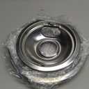Drip Pan Electric Stove Burner Covers for Whirlpool W10278125 W10196405 W10196406, 4 Pack (3) 6" & (1) 8"