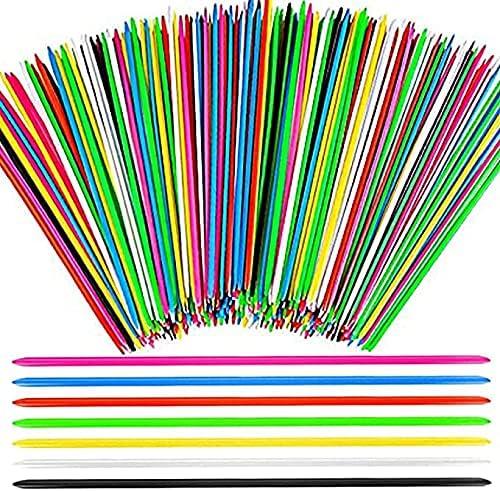 Colorful Pick Up Sticks,Toys for Fun Family Parent-Child Games 6.3Inch Long, Nostalgic Games
