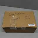 IDEAALS 10 Pack Jumbo Multicolor Solar C9 Christmas Lights OutdoorLED Solar Pathway Lights Waterproof, Strawberry Light Christmas Decorations Outdoor for Walkway Party Patio Garden Lawn Yard Decor