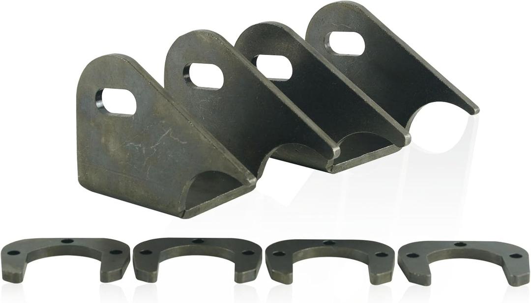 1 Pair Front Lower Control Arm Bracket Fit for Jeep TJ XJ ZJ MJ 1984-2006 Heavy Duty Side Mount Brackets