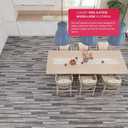 LUCiDA SURFACES Luxury Vinyl Flooring Tiles-Peel and Stick Floor Tile for DIY Installation-36 Wood-Look Planks-Quilt-BaseCore-54 Sq. Feet