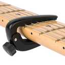 Fender Player Guitar Capo for Acoustic and Electric Guitars, Adjustable Tension, Black