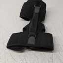 Plantar Fasciitis Night Splint, Plantar Fasciitis Relief Brace, 3 Adjustable Straps Relief Brace for Foot Drop, Achilles Tendonitis & Heel Pain - Day & Night Support (Black) (One Size)