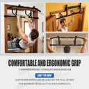 Pull Up Bar,New Pull Up Bar for Doorway,Pullup Bar Adjustable for Multiple Training Modes ，Doorway Pull Up Bar Easy To Install And Can Be Hung Without Drilling Holes,Wider And Larger With Anti-Slip Soft Pads,Can Bear 250 Pounds