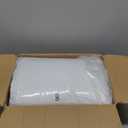 Mattress Topper Queen for Back Pain, Extra Thick Mattress Pad Cover, Plush Pillow Top, Deep Elastic Pocket, White