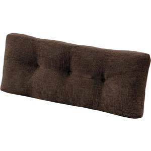 downluxe Indoor Bench Cushion for Indoor Furniture, Non-Slip Tufted Overstuffed Textured Foam Bench Seat Cushion, 36" X 14" X 4", Brown, 1 Pack