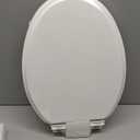 American Standard Elongated Toilet Seat with Toddler Seat, Soft Close, 2 in 1 Seat, White, Great for Adults and Child