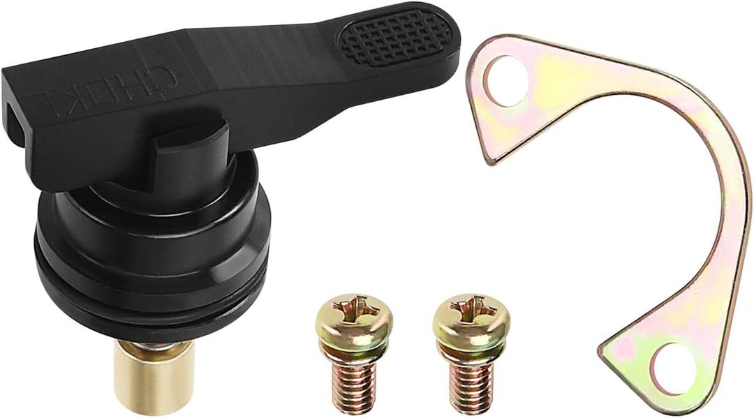 The Lord of the Tools 1 Set Carburetor Choke Switch Accessories Manual Handle Choke Switch Replacement Compatible with DELLORTO PHVA PHVB PHBN Motorcycle with Screw Gasket 53015