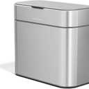 simplehuman Compost Caddy, Detachable and Countertop Bin, 4 Liter / 1.06 Gallon, Brushed Stainless Steel