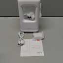 600ml Small Humidifier White  with Anti Gravity Water Flow Visual Effect, Provides Even Humidity for Indoor Plants, Bedroom & Desk, Quiet Portable Operation