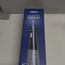 Onlyone Rechargeable Cordless Water Flosser with Adjustable Water Pressure for Daily Oral Care, Power Dental Flosser for Home and Travel Use, Portable Oral Irrigator for Sensitive Gums and Braces Care (Black)