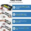 Vacuum Sealer Machine, with Starter Kit, Beelicious Automatic Air Sealing for Food Storage, Build-in Cutter, Moist Mode, EXT-VAC