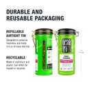 Tiesta Tea - Fruity Paradise, Loose Leaf, Strawberry Pineapple Green Tea, Premium Blend, Medium Caffeinated Green, Make Hot or Iced & Brews Up to 50 Cups, 4oz Refillable Tin (EXP 04/13/28)