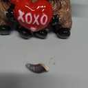 Thyle Valentine's Day Couple Gift Resin Figurines, Romantic Love Statue with Heart, Cute Farmhouse Style Home Decor, Sweet Valentines Gift for Her Him Wife Husband Galentine's Day Favor(Highland Cow)