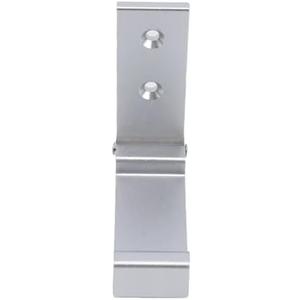 Fanaue Folding Hooks Wall Door Clothes Coat Hat Bags Hangers Aluminum Alloy Kitchen Bathroom Rustproof Towel Hooks Single Hook,Silver