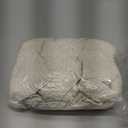 Sattiyrch Knit Christmas Tree Skirt, Luxury Cable Knitted Thick Rustic Xmas Tree Decoration (Cream, 36")