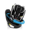 Evenflo Revolve360 Slim 2-in-1 Rotational Car Seat with Quick Clean Cover (Salem Black). Mfd 10/17/2025