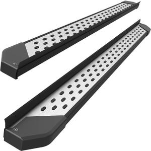 AUTOSAVER88 Running Boards Compatible with 2016-2022 Honda Pilot SUV Aluminum Side Step Nerf Bars Step Rails Sport Utility 4-Door Truck Pickup Rock Panel Off Road Exterior Accessories, Black